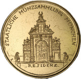 1988 - Medal - Niemcy -  Rezydencja - Kolekcja Monet Państwowych w Monachium