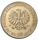 1971 - Polska - 10 zł - 50 Rocznica III Powstania Śląskiego