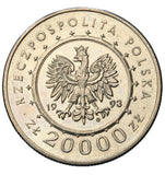 1993 - Polska - 20000 zł - Zamek w Łańcucie