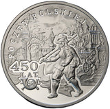 2008 - Polska - 10 zł - 450 Lat Poczty Polskiej