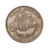 1941 - Wielka Brytania - 1/2 Pensa