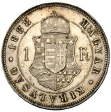 1888 - Węgry - 1 Forint
