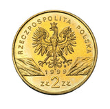 1999 - Polska - 2 zł - Wilk