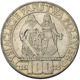 1966 - Polska - 100 Złotych - Mieszko i Dąbrówka