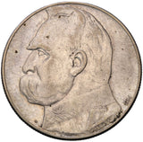 1934 - Polska - 10 zł - Józef Piłsudski <br> Orzeł Strzelecki