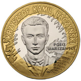 2009 - Polska - 10 zł - 65 Rocznica Powstania Warszawskiego - K.K. Baczyński