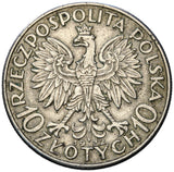 1932 - Polska - 10 zł - Polonia (Głowa Kobiety)