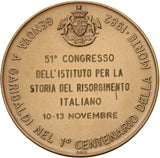 1982 - Medal - Włochy - Garibaldi - Kongres Historyczny w Genewie