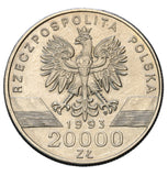 1993 - Polska - 20000 zł - Jaskółki