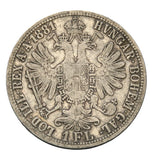 1881 - Austria - 1 Florin