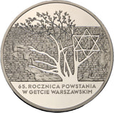 2008 - Polska - 20 zł - 65. Rocznica Powstania w Getcie Warszawskim
