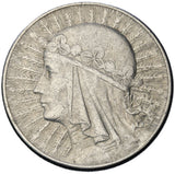 1932 - Polska - 10 zł - Polonia (Głowa Kobiety)