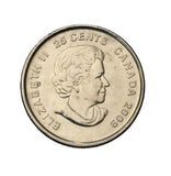 2009 - Kanada - 25 Centów - Męski Hokej na Olimpiadzie 2002