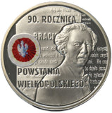 2008 - Polska - 10 zł - 90 Rocznica Powstania Wielkopolskiego