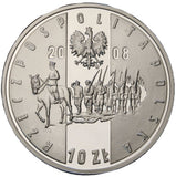 2008 - Polska - 10 zł - 90 Rocznica Powstania Wielkopolskiego