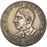 1933 - Medal - Niemcy - Unser Die Zukunft - Adolf Hitler