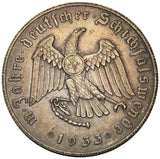 1933 - Medal - Niemcy - Unser Die Zukunft - Adolf Hitler