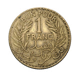1921 - Tunezja - 1 Frank