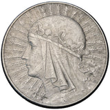 1932 - Polska - 10 zł - Polonia (Głowa Kobiety)