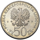 1981 - Polska - 50 zł - Światowy Dzień Żywności