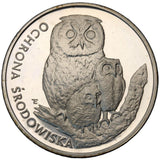 1986 - Polska - 500 zł - Sowa z młodymi