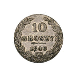 1840 - Polska - 10 Groszy