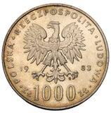 1983 - Polska - 1000 zł - Jan Paweł II