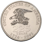 2001 - Medal - USA - 225 Lat Niepodległości USA