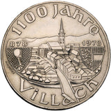 1978 - Austria - 100 Szylingów - 1100 lat miasta Villach