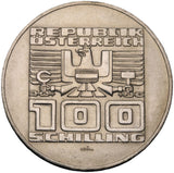 1978 - Austria - 100 Szylingów - 1100 lat miasta Villach