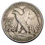 1942 - USA - 1/2 Dolara - Walking Liberty Half Dollar