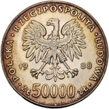 1988 - Polska - 50000 zł - Józef Piłsudski