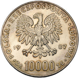 1987 - Polska - 10000 zł - Jan Paweł II