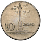 1965 - Polska - 10 zł - Kolumna Zygmunta
