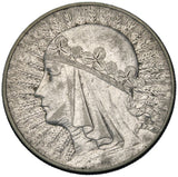 1933 - Polska - 10 zł - Polonia (Głowa Kobiety)