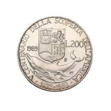 1989 - Włochy - 200 Lirów - 500-lecie Odkrycia Ameryki