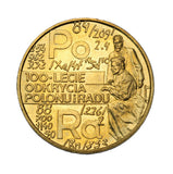 1998 - Polska - 2 zł - 100-lecie Odkrycia Polonu i Radu