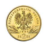 1998 - Polska - 2 zł - Ropucha Paskówka