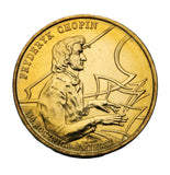 1999 - Polska - 2 zł - 150 Rocznica Śmierci Fryderyka Chopina
