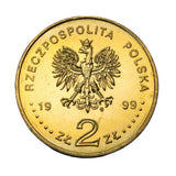 1999 - Polska - 2 zł - 150 Rocznica Śmierci Fryderyka Chopina