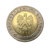 2014 - Polska - 5 zł - 25 lat wolności