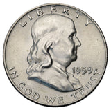 1959 - USA - 1/2 Dolara - Franklin Half Dollar