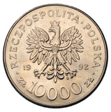 1992 - Polska - 10000 zł - Władysław III Warneńczyk
