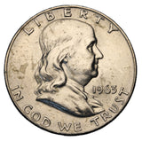 1963 - USA - 1/2 Dolara - Franklin Half Dollar