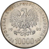 1987 - Polska - 10000 zł - Jan Paweł II