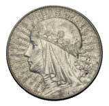 1934 - Polska - 5 zł - Polonia (Głowa Kobiety)
