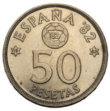 1980 - Hiszpania - 50 Pesetas - Mistrzostwa Świata Hiszpania 1982