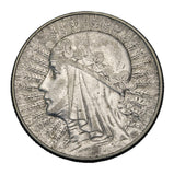 1934 - Polska - 5 zł - Polonia (Głowa Kobiety)