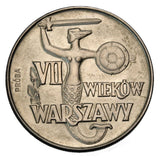 1965 - Polska - 10 zł - VII Wieków Warszawy - próba