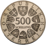 1985 - Austria - 500 Szylingów - 400-lecie Uniwersytetu w Graz